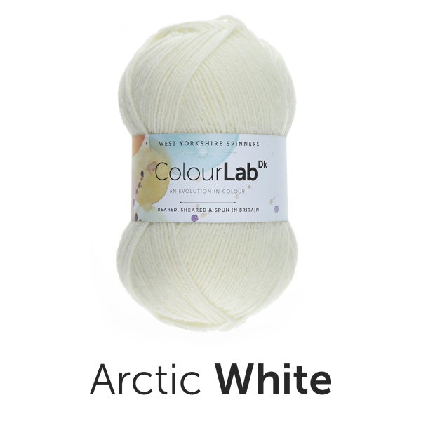 WYS -West Yorkshire Spinners ColourLab DK – Arctic White – 011