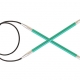 KnitPro Circular knitting needle ZING 3.25 mm 80 cm Emerald