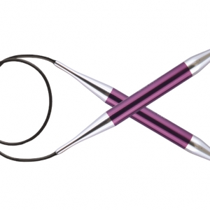 KnitPro Circular knitting needle ZING 12.00mm 80 cm Purple