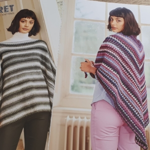 9781 Crochet Poncho and shawl